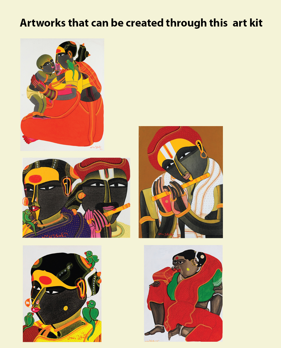 Know Your Art - DIY Kit - Thota Vaikuntam